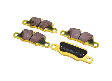 EBC GEEL Remblokken 'Fast Road' Voorzijde. Porsche 970 Panamera - 97035294904, 97035294905, 97035294908 - DP 41858R, DP41858R, DP-41858R