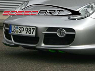 Front Bumper Chin Spoiler SpeedART SAR. Porsche 987C Cayman