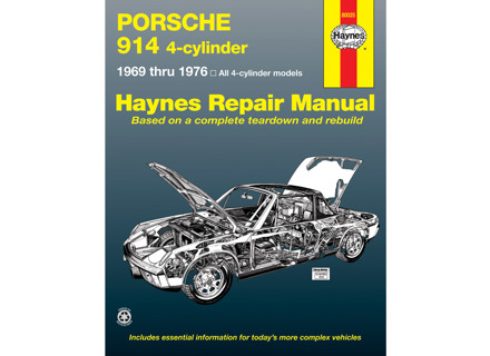 Porsche 914 (1969 - 1976) - Manuale di riparazione Haynes (USA) - 80025, 9780856962394