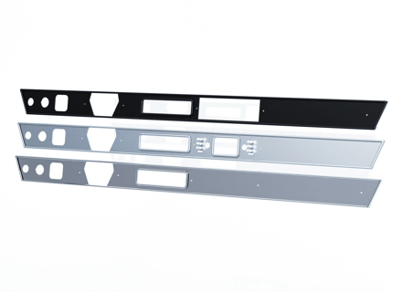 Dashboard aluminium trim frame. Porsche 911 (G-model) 1974-89 - 91155204110