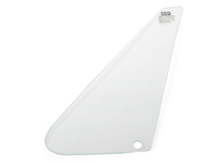 Vetro della finestra anteriore 1/4, tinta verde. Porsche 911/912 65-73 TARGA - 90154250140, 90154250240