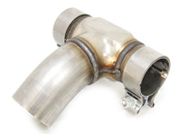 Exhaust link pipe, T-piece. Porsche 987.2 Boxster / 987C.2 Cayman - 98711135330 Exhaust link pipe, T-piece. Porsche 987.2 Boxster / 987C.2 Cayman - 98711135330