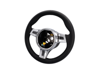 Steering wheel 3-spoke sport for manual cars. Porsche 987 / 997 - 99704440223A10, 99704440223B10, 99704440223E10, 99704440223R10, 99704440223T10