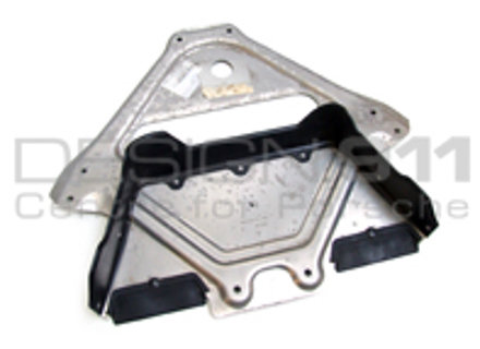 Rear Axle Protective Plate. Porsche 986 Boxster Manual - 98633116300, 98633116301