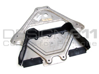 Rear Axle Protective Plate. Porsche 986 Boxster Manual - 98633116300, 98633116301 Rear Axle Protective Plate. Porsche 986 Boxster Manual - 98633116300, 98633116301