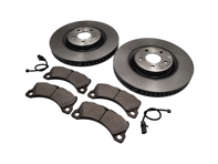 Frenos delanteros paquete de discos y pastillas de freno Porsche Macan 3.0L - 95B615301T, 95B615302R, 971698151AD, 95B907253 Frenos delanteros paquete de discos y pastillas de freno Porsche Macan 3.0L - 95B615301T, 95B615302R, 971698151AD, 95B907253
