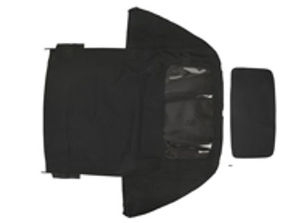 Cabrioverdeckbezug, Schwarz. Porsche 993 Cabrio - PCG561900002XW