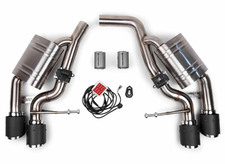 Fabspeed Valvetronic 排气系统。保时捷 Macan S / GTS / Turbo（2018 年及以后） - FS.POR.19MCNV6.VLV, FS.POR.19MCNV6.VLVP, FS.POR.19MCNV6.VLVB, FS.POR.19MCNV6.VLVCF - FS.POR.19MCNV6.VLV, FS.POR.19MCNV6.VLVP, FS.POR.19MCNV6.VLVB, FS.POR.19MCNV6.VLVCF