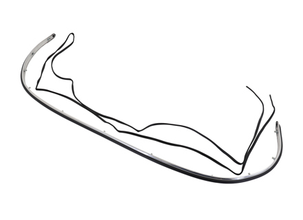 Moulure de pare-chocs arrière. Porsche 356B / 356C - 64450504307, 64450543305, 64450541305, PCG50504307 - 1684400206