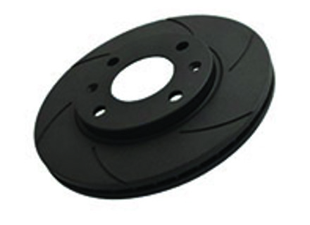 Black Diamond 6 GROOVED Performance Brake Discs REAR. Porsche 955 Cayenne - KBD 1235, KBD1235, KBD1235G6