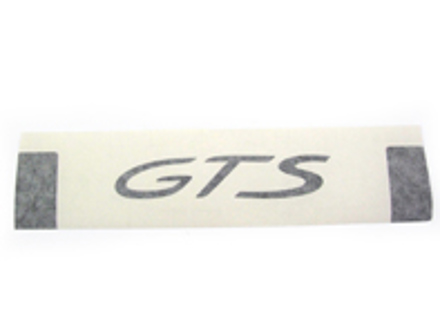 Adesivo GTS per porta anteriore, Nero opaco. Porsche 958 Caienna - 95855915500