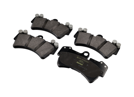 Brake pads front. Porsche 955 / 957 Cayenne - 2369302, 95535193912, 95535193913, 95535193914, 955.351.939.12, 955.351.939.13, 955.351.939.14, 95535193916