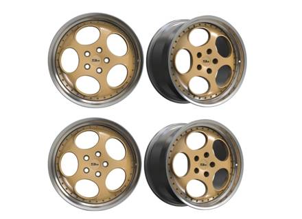 Speed Dial 2 piece alloy wheel set from Ninemeister. Porsche 964 / 993 / 996 / 997 / 991 / 992 / 986 /987 /981 / 718 - 9MSDIAL18, 9MSDIAL19, 9MSDIAL20, 9MSDIAL21