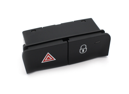 Emergency light switch, central locking system. Porsche 982 Boxster / 982 Cayman / 991 - 99161333201A05, 99161333200A05