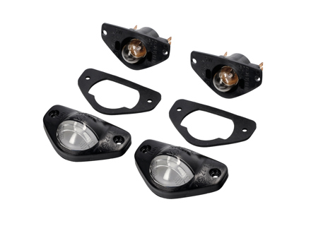 Luz de matrícula, JUEGO DE 2. Porsche 911 - 91163162004, 1695600200