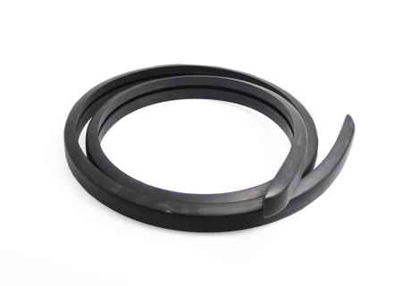 Inserto in gomma decorativo per paraurti anteriore e posteriore, allestimento S. Porsche 911 S 1967-68 - 90150540550, 90150541750 - BMP11.3.112, OBP11.1.130