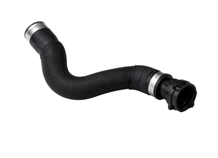 Linker Kühlmittelschlauch, Zuleitung. Porsche 95B.2 Macan S 3.0L Benzin 2019–2021 - 95B122101J, 95B122101G