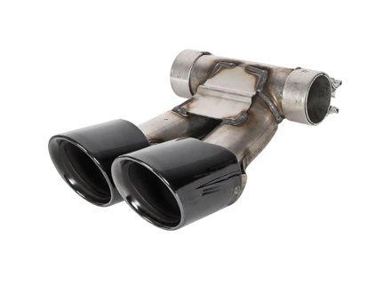 Tuyaux d'échappement Sport NOIR. Porsche 981 Boxster / 981C Cayman - 98104420011, 98104420111