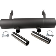 Exhaust muffler / silencer rear box. Porsche 356 A/B/C - 1620603100, PO-92104, 61611101005 Exhaust muffler / silencer rear box. Porsche 356 A/B/C - 1620603100, PO-92104, 61611101005
