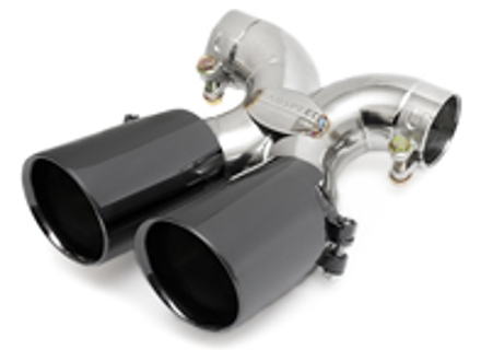 排气尾管黑色镀铬。保时捷 981 Boxster / 981C Cayman - 98111126100, 98111136100, 98111136160, 98111136161, 98111136162, 98111196100, 98111196101, 98111196102