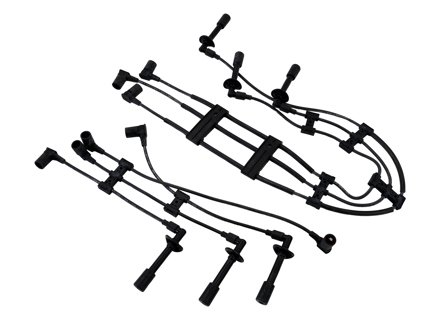 Ignition HT lead set. Porsche 911 3.2L 1985-89 - 91160201103, 91160201203, 91160201104 - ZE744, ZE744