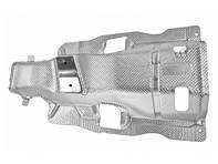 Pare-chaleur d'échappement du tunnel central. Porsche 970.1 / 970.2 Panamera 2009–16 - 97050446101, 97050456102, 97050456101