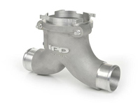 铝制进气歧管。保时捷 957 Cayenne Turbo S IPD