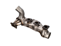 Exhaust Heat Exchanger, RIGHT. Porsche 964 C2 / C4 - 96421103905, 96421104004, 96421103932