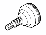 CV joint outer. Porsche 970 Panamera - 97033203100, 97033203101 CV joint outer. Porsche 970 Panamera - 97033203100, 97033203101