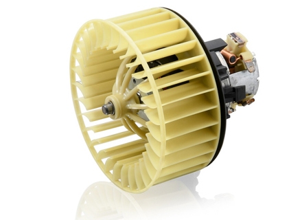 Heater / Aircon blower motor Left side. Porsche 964 / 993 - 96457201501, 96457201601, 96457201502, 96457201602
