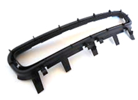 Marco de la rejilla central del parachoques delantero. Porsche 987 Boxster - 9875055550001C