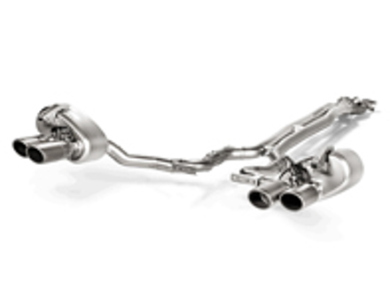 Scarico Akrapovic Evolution Line Titanio per Porsche (971) Panamera GTS / Turbo 2017-2020 - 971253607BY, 971253608BY