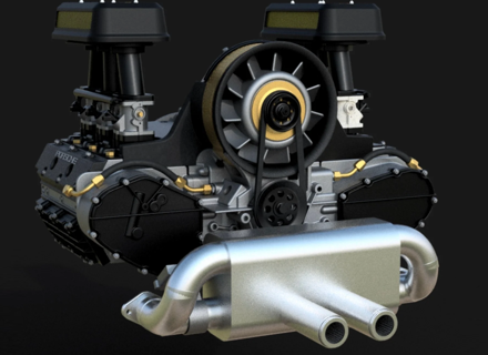 Silenziatore attivo GTk 2-IN per Porsche 911, 914, 964 e Carerra raffreddate ad aria - 91111102500, 91111102505, 91111102501 - GTk_Muffler_11RS_SSI, GTk_Muffler_GT3_SSI, GTk_Muffler_GT3_VBAND