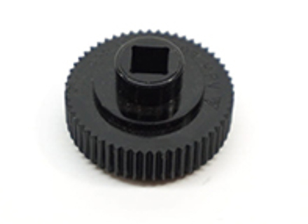 Türverriegelungsknopf. Schwarzer Kunststoff. Porsche 993 Carrera RS - 9285375810370B, 92853758103