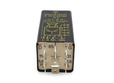 Veiligheidsgordel waarschuwingstijdrelais. Porsche 924 / 928 / 944 / 968 / 964 / 993 - 92861810203