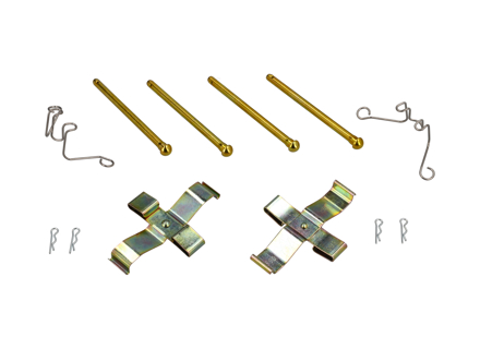 Brake pad pin kit front. Porsche 924 / 944 - 94435195201, 94435195202 - 68374, 1664000110