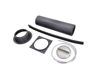 Kit de remplissage de carburant RSR complet avec bouchon de réservoir argenté. Porsche 911 1963-89 - 90150303140 - TAN11.1.104, 1681150410, 591010RSR-1