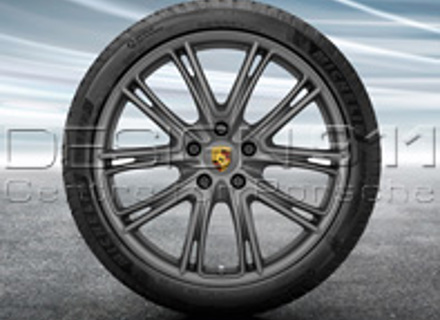 21' Panamera (971) Exclusive Design PLATINUM Alloy Wheels & Summer Tyres Original Porsche - 971044660J