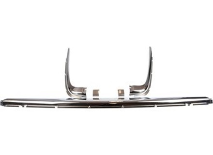 Jeu de garnitures de pare-chocs arrière chromées. Mercedes SL R107 / SLC C107 *Dansk - 1078850601, 1078850602 - A1078850601, A1078850602, 8384250210