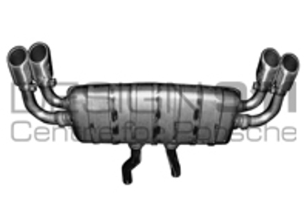 Sports Exhaust System. Porsche 958 Cayenne S 4.8L - 95804420000