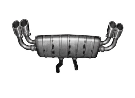 Sistema di scarico sportivo. Porsche 958 Caienna S 4.8L - 95804420000