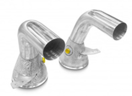 Scarico sportivo catalizzatore elimina tubi Porsche 992 Carrera e Carrera S senza GPF - TSPO992C19.803.ANK, TSPO992C20.803.ANK