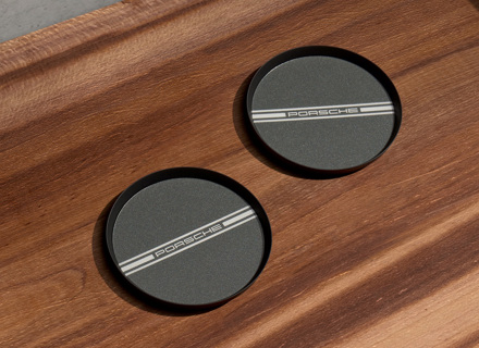 Porsche Car coaster for cup holder, Heritage Design. Porsche Cayenne >>2017 - 9Y0044061