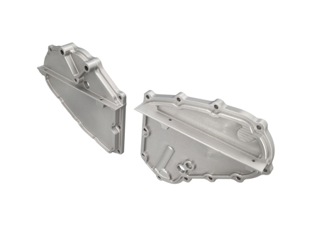 Distributiekettingafdekkingen van billetlegering in zilver. Porsche911 - 93010506410, 93010506308, 93010506401, 93010506411, 93010506301, 93010506312, 93010506402, 93010506302, 93010506403, 93010506303, 93010506404, 93010506304, 93010506405, 93010506305, 93010506406, 93010506306