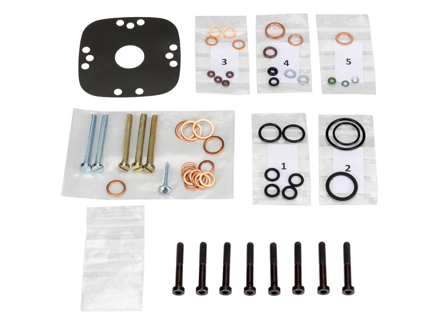 Kit guarnizioni testata distributore carburante. Porsche 924 - 0 438 100 003, 063133481X, 063133481