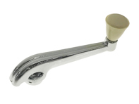 Window winder handle with IVORY knob. Porsche 356 - 35652027 - 72025635, 1688300500