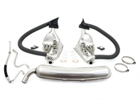 Ensemble d'échappement et d'échangeurs de chaleur SSI. Porsche 911 1984-89 Ensemble d'échappement et d'échangeurs de chaleur SSI. Porsche 911 1984-89