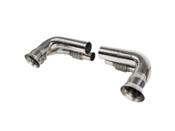Silenziatore di scarico / tubi di bypass del silenziatore NON VALVOLATI. Porsche 997 GT3 - 99711104790, 99711104795, 99711104890, 99711104895