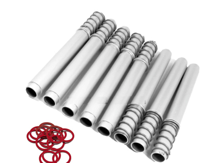 Solid pushrod protective tube kit. Porsche 356 / 912 - 61610523101, NLA-105-231-01