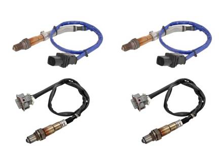 Lambda zuurstofsensor kit voor en na katalysator. Porsche 997.1 turbo / GT2 - 99760612802, 99760612803, 99760612800, 99760612801, 99760613800, 99760613801, 99760613802, 99760613803 - 0258007308, 0 258 007 308